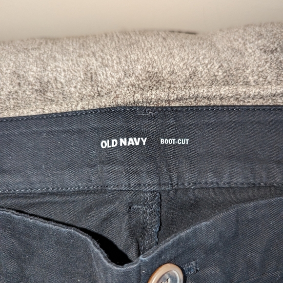 Old Navy Black Bootcut Pants NWT Size 14 - Picture 3 of 4